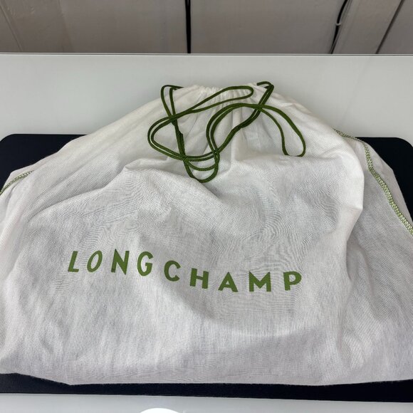 Longchamp Le Pliage City Large Coated Canvas Tote Bag, Black, 100% Authentic - Picture 10 of 15